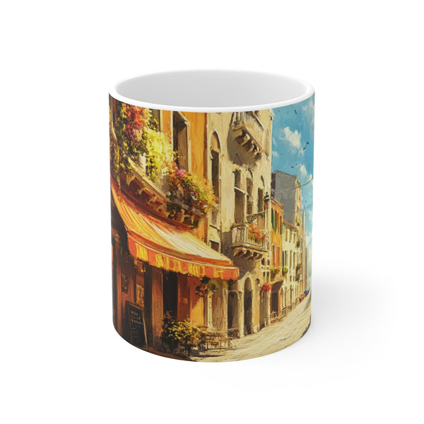 "Sunny Venice Main Square Mug"