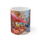 "Sunny Venice Piazza Painting Mug"
