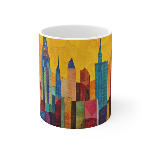 "Sunnyside Skyline Coffee Mug"