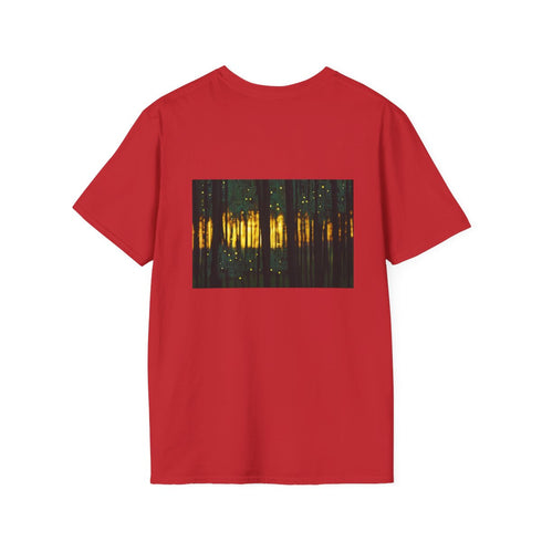 Sunrise Circuit Board Forest Tee