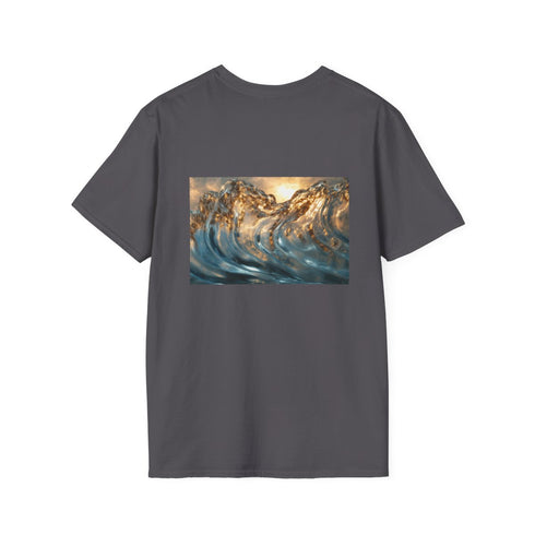 Sunrise Frozen Wave Reflection T-Shirt