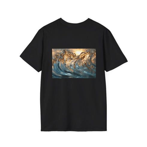 Sunrise Frozen Wave Reflection T-Shirt