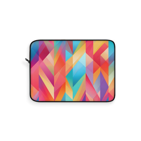 "Sunrise Geometric Laptop Sleeve"