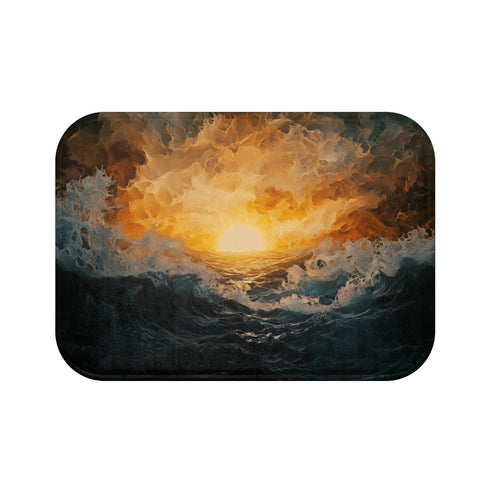 Sunrise Hope Bath Mat: Embrace Renewal