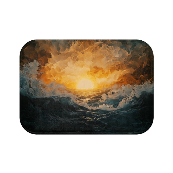Sunrise Hope Bath Mat: Embrace Renewal