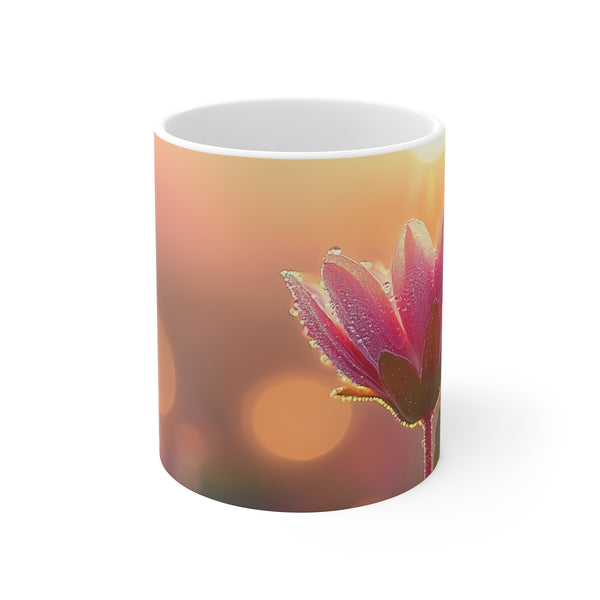 "Sunrise Hope Mug: Embrace New Beginnings"