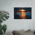 Sunrise Infinity Mirror Reflection Poster