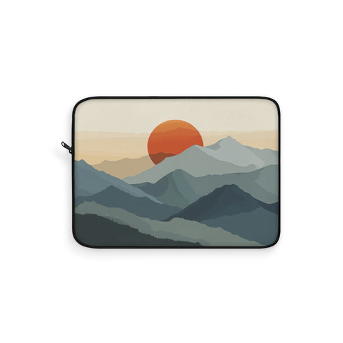"Sunrise Mountain Laptop Sleeve"
