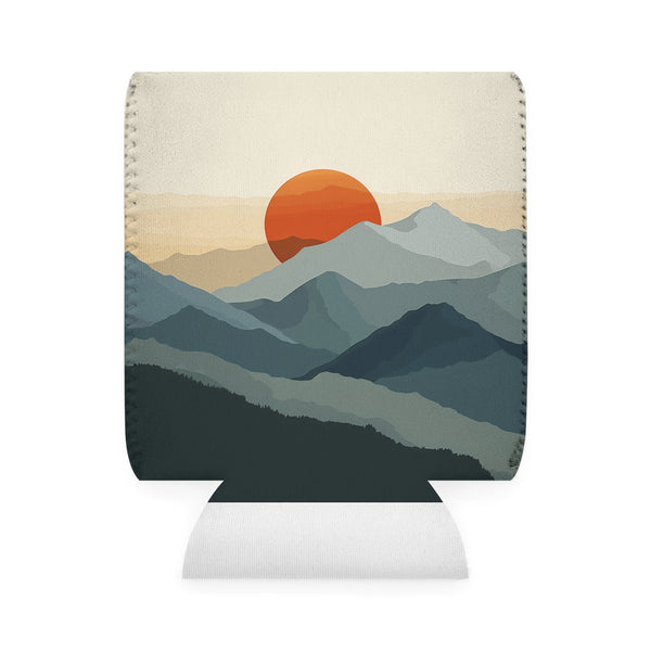 Sunrise Mountain Range Can Sleeve