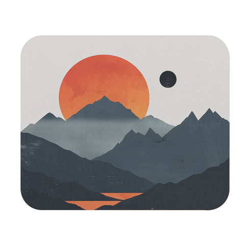 Sunrise Mountain Range Mouse Pad