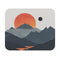 Sunrise Mountain Range Mouse Pad