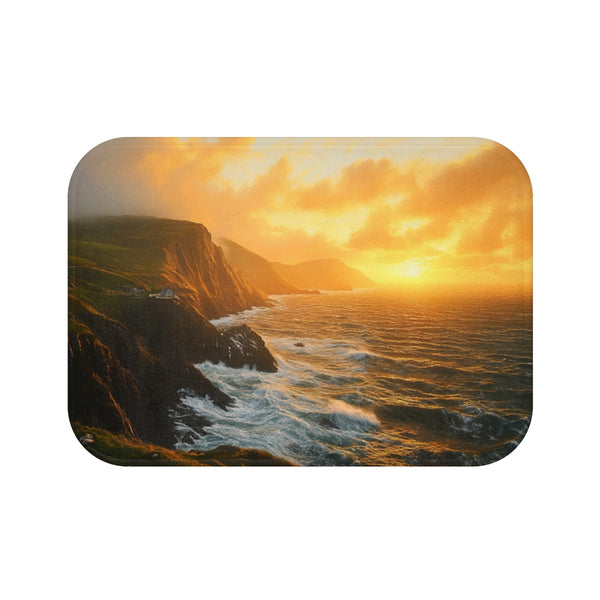 Sunrise on The Wild Atlantic Way Beach Bath Mat