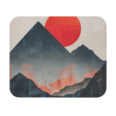 Sunrise Serenity Mountain Mouse Pad