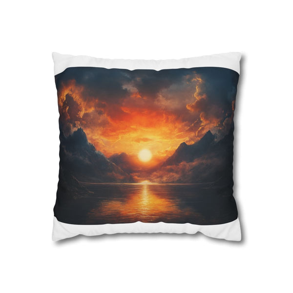 "Sunrise Serenity Pillowcase: Embrace Hope"
