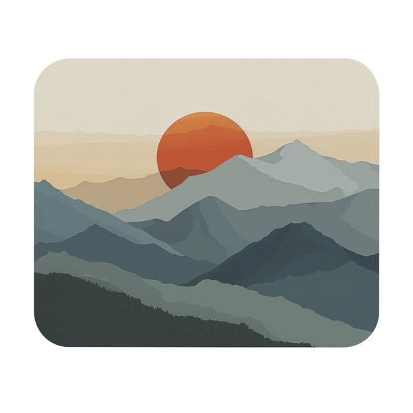 Sunrise Silhouette Mouse Pad
