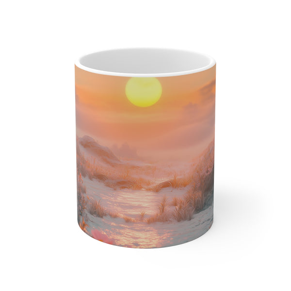 "Sunrise Skyline Hope Mug"