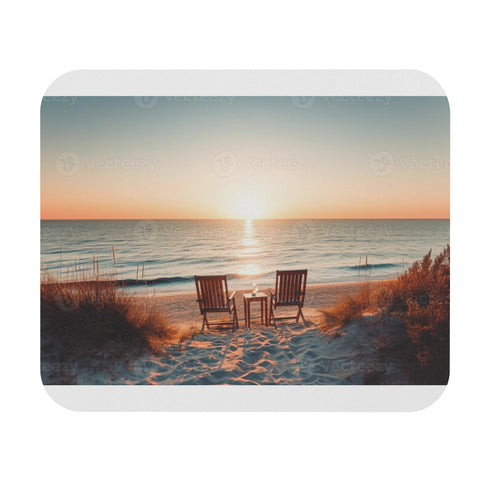 Sunset Beach Retreat Mouse Pad