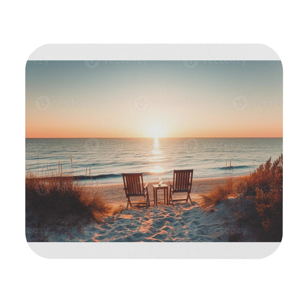 Sunset Beach Retreat Mouse Pad