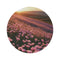 "Sunset Blooms Round Rug"