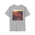 Sunset Blooms Tee: Field of Pink