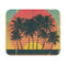 Sunset Palms Retro Mouse Pad