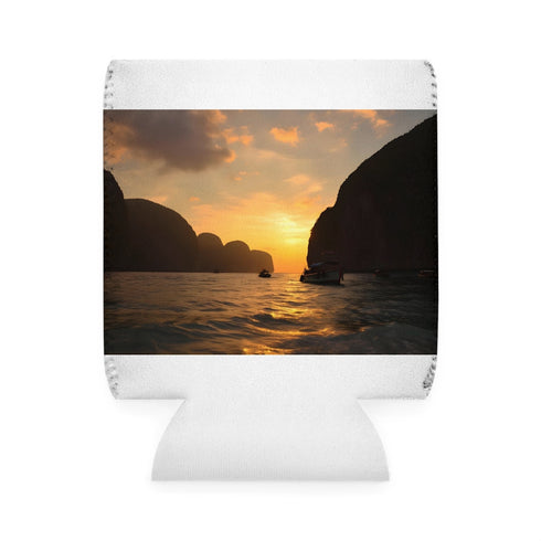 Sunset Paradise Can Cooler Sleeve