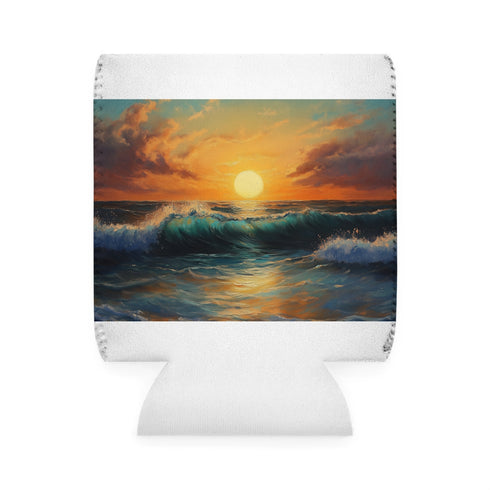 Sunset Roller Can Cooler Sleeve