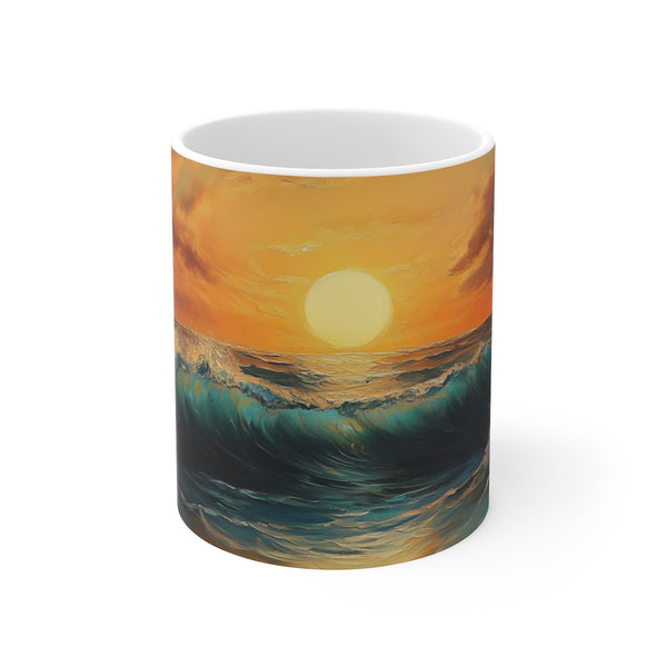 "Sunset Serenity Coffee Mug"