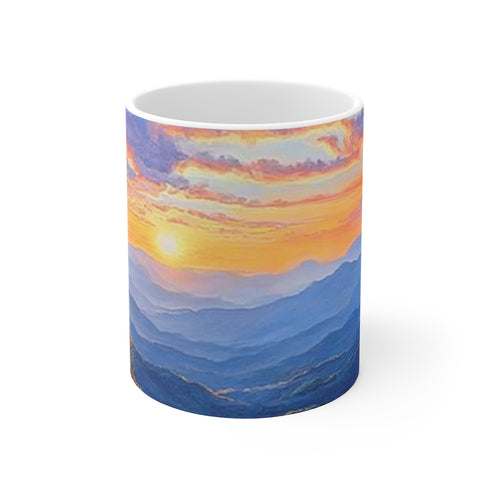 "Sunset Serenity Mug: Doi Inthanon"