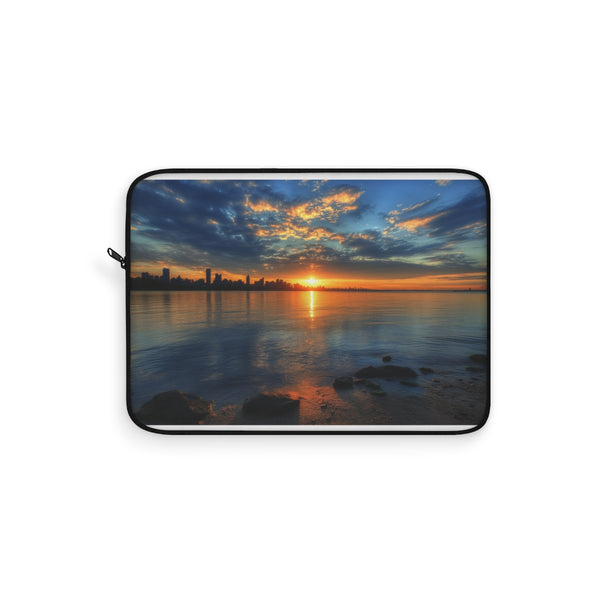 "Sunset Skyline Laptop Sleeve"
