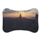 "Sunset Skyline Pet Mat: NYC Beauty for Your Furry Friend"