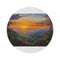 "Sunset Splendor Round Rug: Doi Inthanon"
