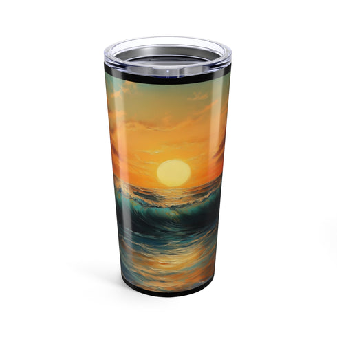 Sunset Swirl Drinking Bottle
