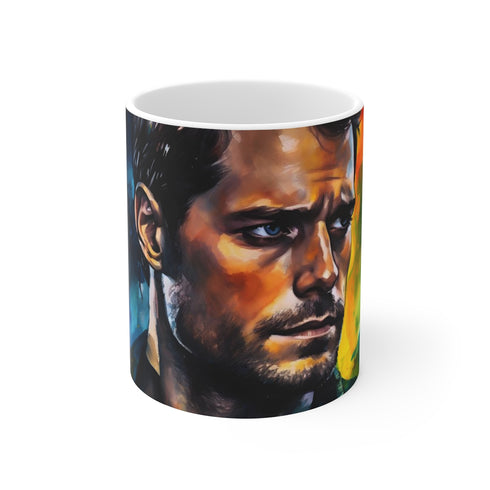 "Supercharged Henry Cavill Coffee Mug"