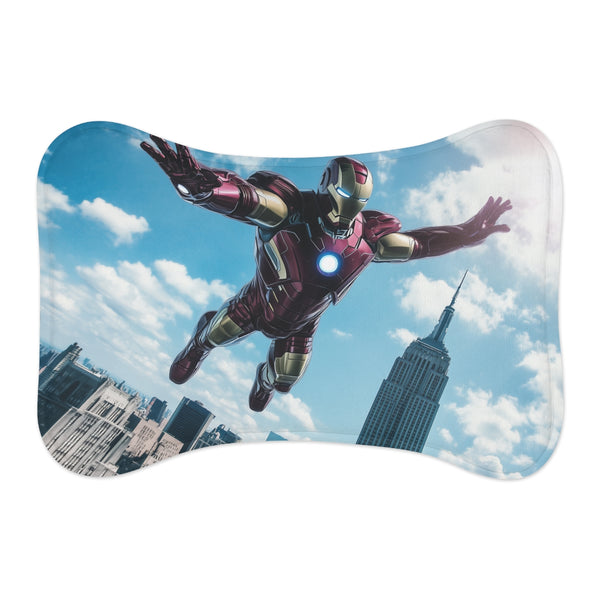 "Superhero Flying Pet Mat"