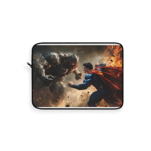 "Superman Battle Laptop Sleeve"