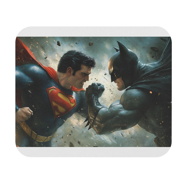 Superman Battle Mouse Pad Defeat Evil in Style!