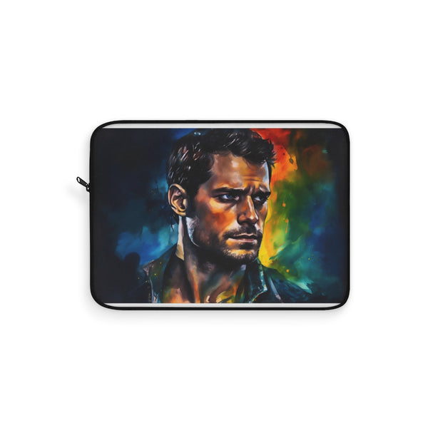 "Superman-inspired Laptop Sleeve"
