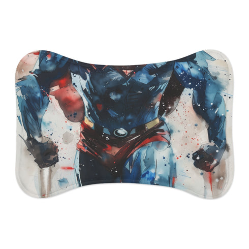 "Superman-Inspired Pet Mat: The Ultimate Comfort for Your Furry Friend"