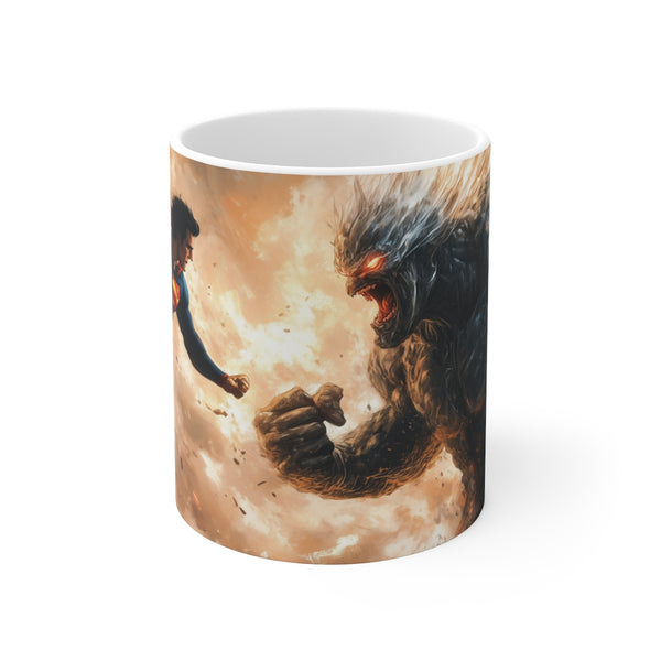 "Superman Showdown Coffee Mug"