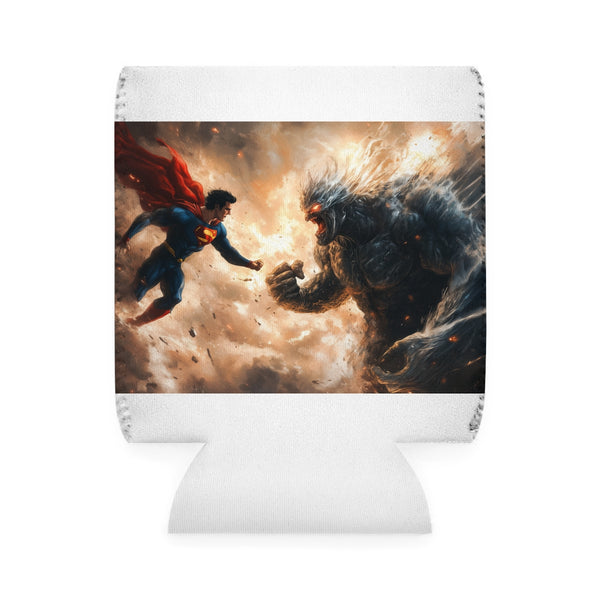 Superman vs. Evil Kryptonians Can Cooler Sleeve