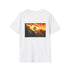 Surfer Conquers Fiery Wave T-Shirt