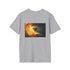 Surfer Riding Fiery Waves T-Shirt