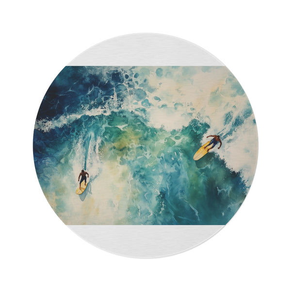 Surfers in the Sky Rug