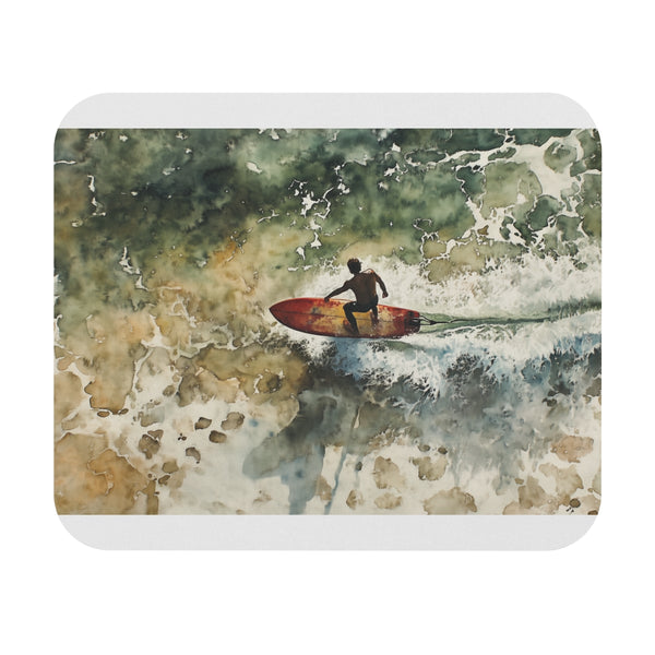 Surfing Skyline Mouse Pad