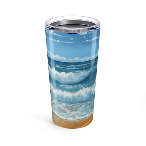 Surfside Serenity Wave Bottle