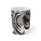 "Surprised Zebra Cartoon Coffee Mug"