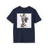 Surprised Zebra Tee: Quirky Cartoon