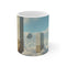Surreal Dreamscape Levitating Objects Coffee Mug
