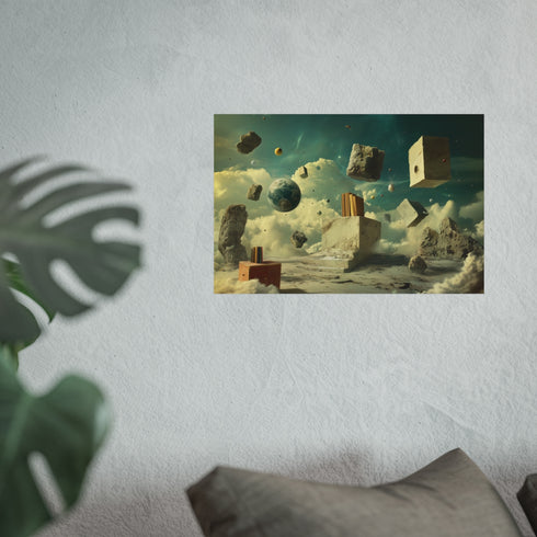 Surreal Dreamscape Magic with Levitating Objects